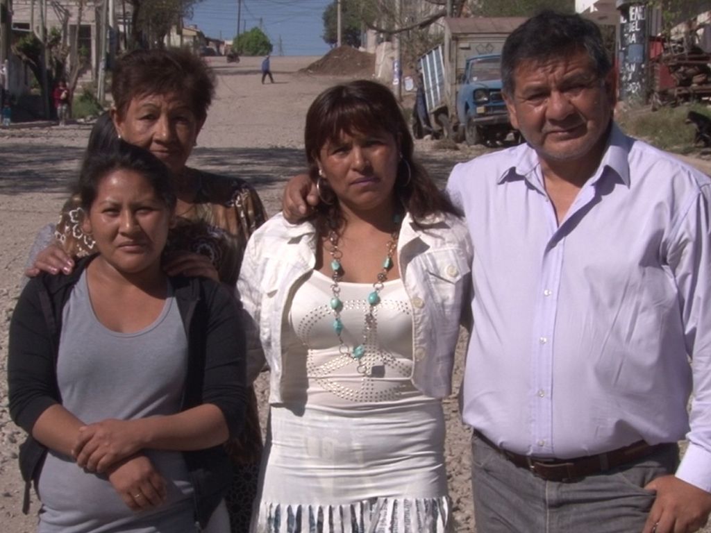 Vecinos del barrio Bajo Éxodo