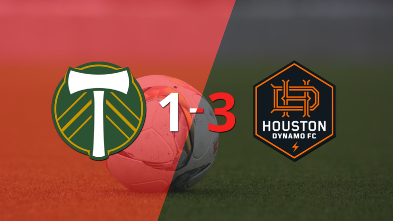 Griffin Dorsey sentenció el triunfo de Houston Dynamo ante Portland Timbers con doblete