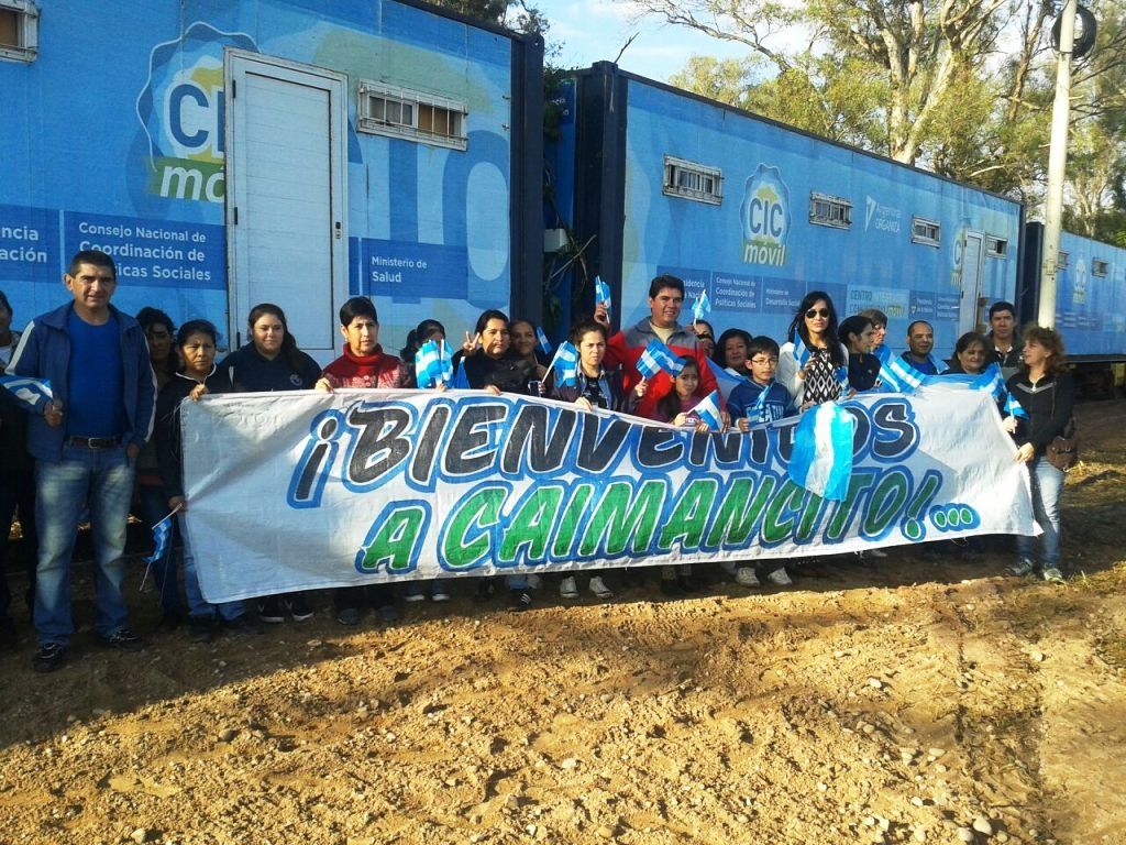 Alegría en Caimancito