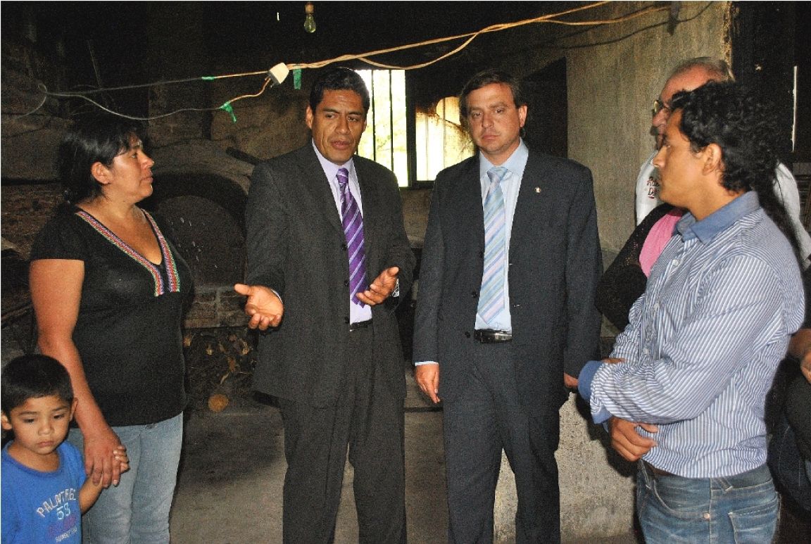 Snopek estuvo en San Pabl