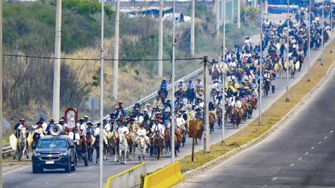 Todo Jujuy | Más de 1.200 gauchos peregrinarán el sábado a Río Blanco  (Archivo)