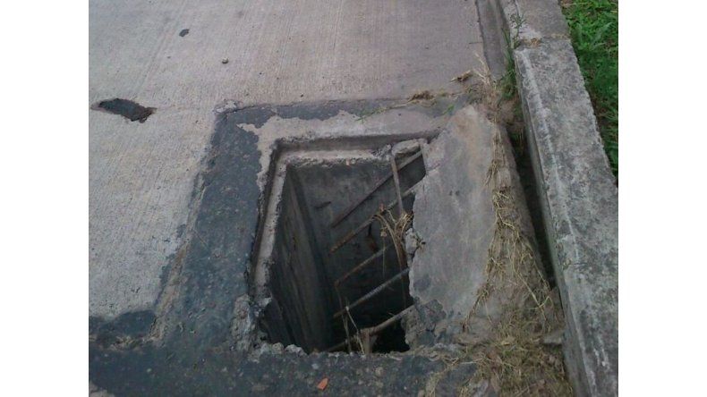 Abertura en la calle