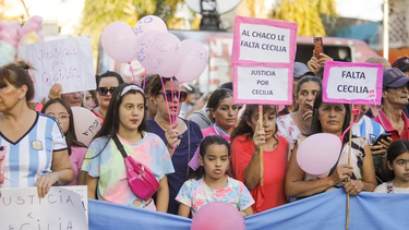 La madre de Cecilia Strzyzowski encabezó una nueva marcha en reclamo de justicia