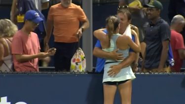US Open: polémico festejo de una tenista que dio que hablar en redes.&nbsp;