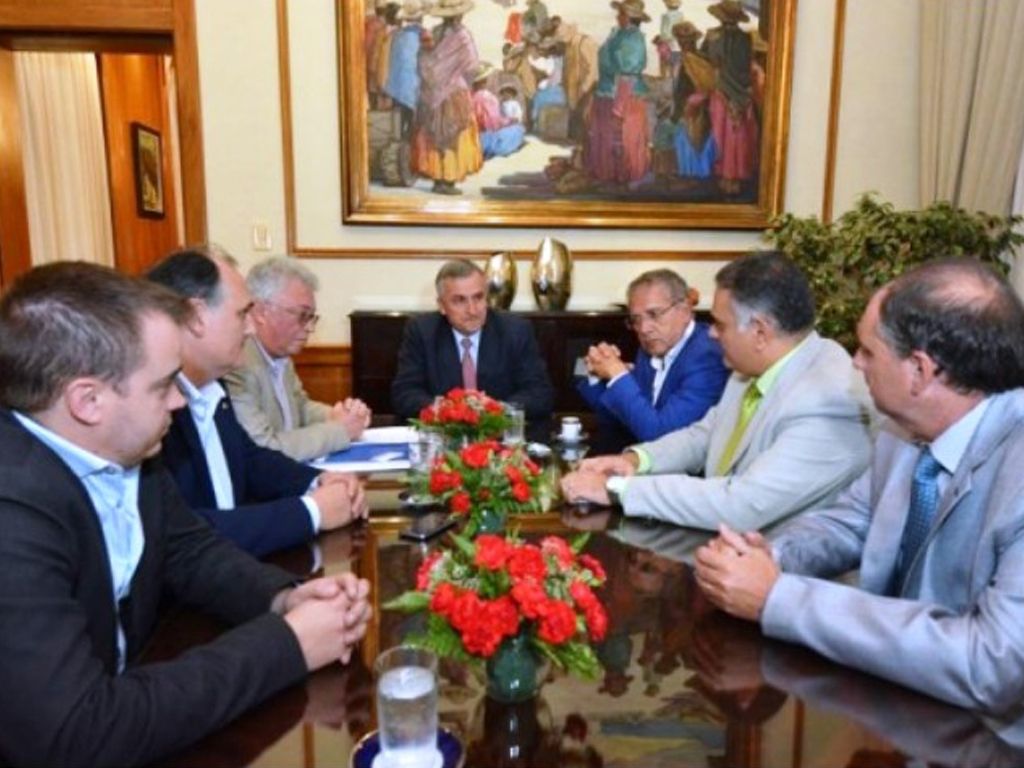 Reunión con Morales