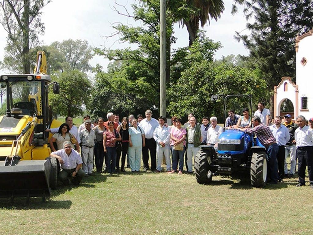 Entrega de maquinarias