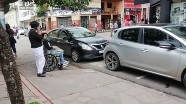 Situación indignante en pleno centro.
