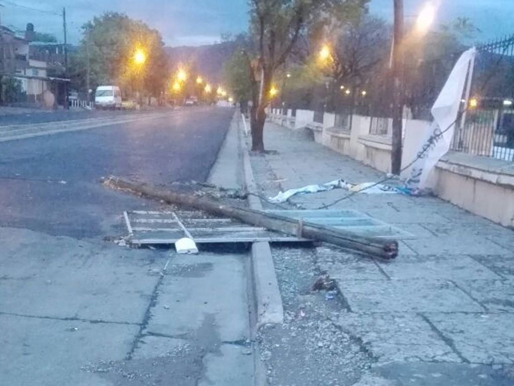 Carteles por el piso