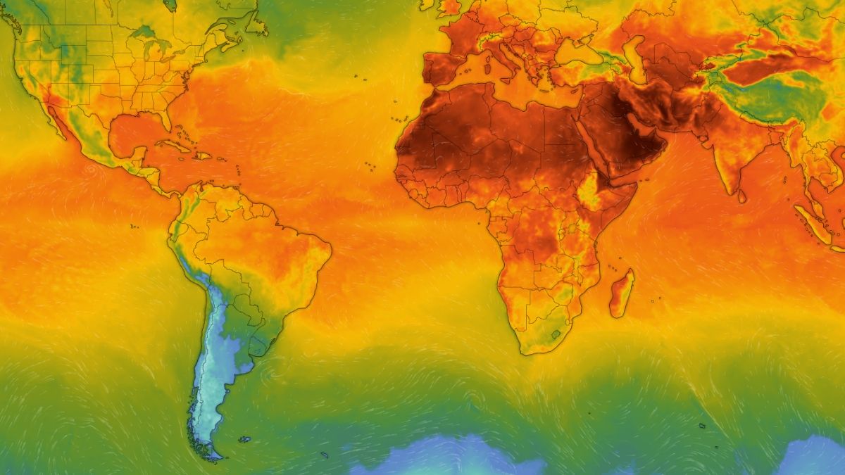 Argentina entre los países más fríos del mundo.