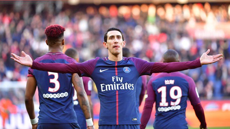 El fantástico gol olímpico de Ángel Di María en el Paris Saint Germain