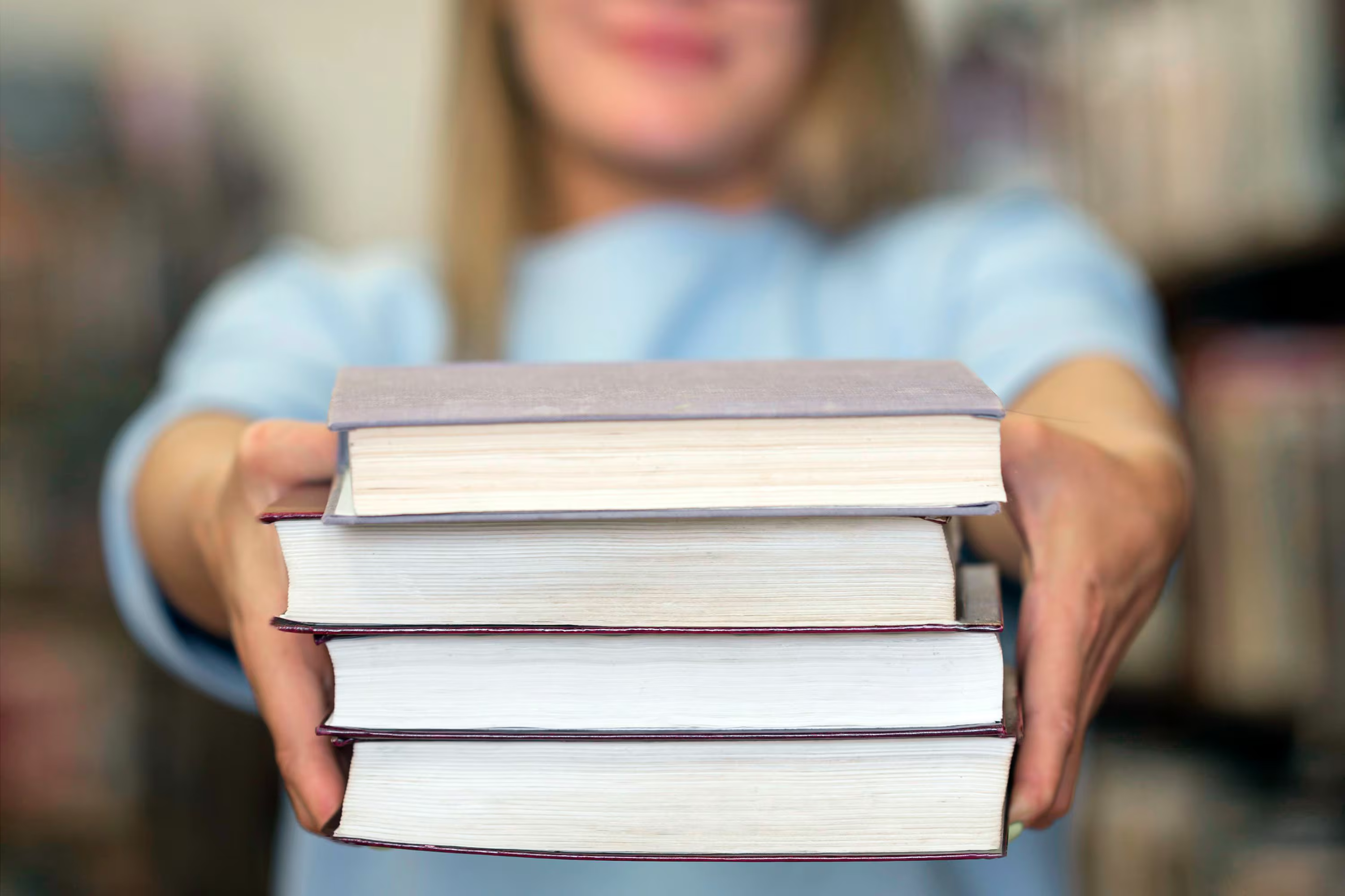 Canje de libros escolares en San Salvador de Jujuy (foto ilustrativa).