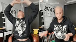 El influencer chino falleció horas después de realizar el desafío de Tik Tok.