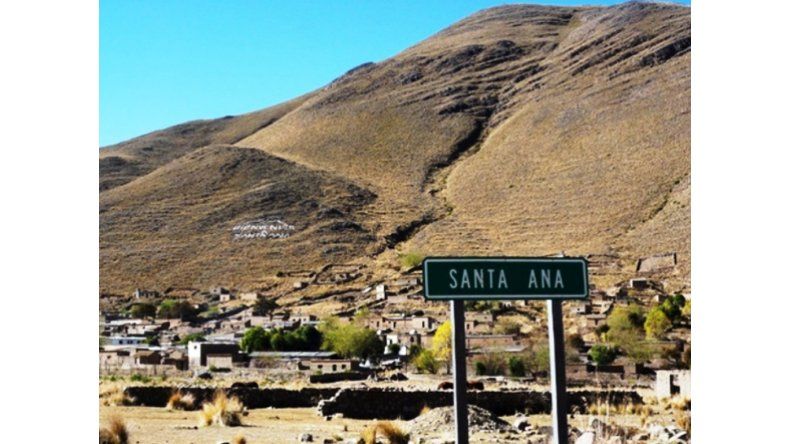 Localidad de Santa Ana
