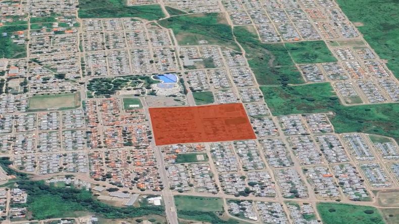 Zona donde fue el crimen de Juan Vanega
