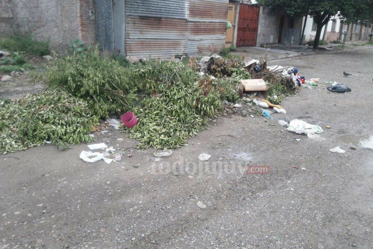 Basura a cielo abierto