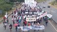 multitudinaria marcha por el dia de la memoria en jujuy