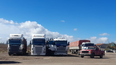 paso de jama cerrado y camioneros varados en jujuy: tenemos provisiones para uno o dos dias mas