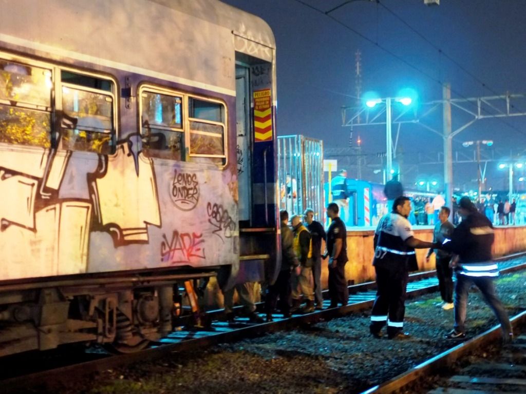 Choque de trenes en Temperley