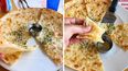 La pizza en Corea del Sur: una argentina mostró la forma de consumirla en ese país y fue viral.