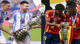 Ya se saben los campeones de Copa América y Eurocopa.