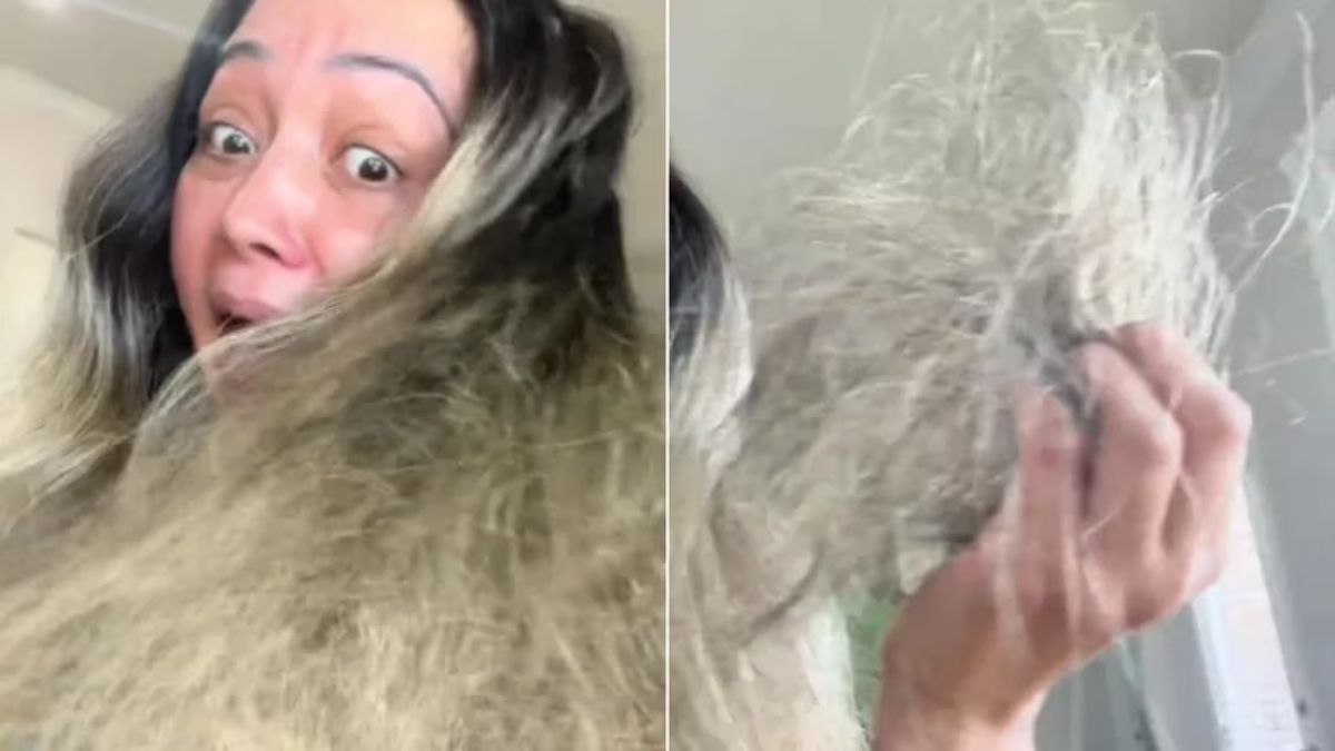 La madre compartió la insólita situación que vivió con su hija en su cuenta de Tik Tok.