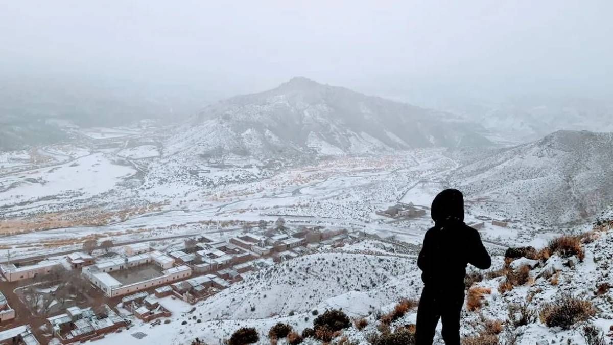Nieve en Jujuy - Foto de archivo