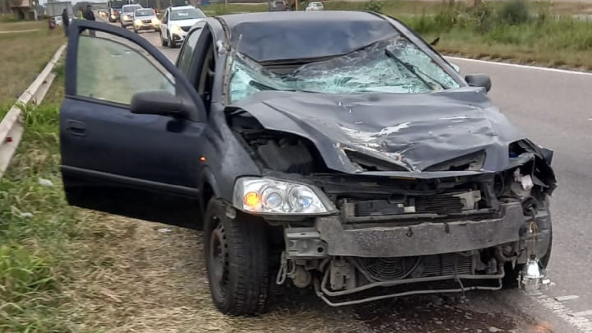 Accidente sobre ruta 66, Palpalá.