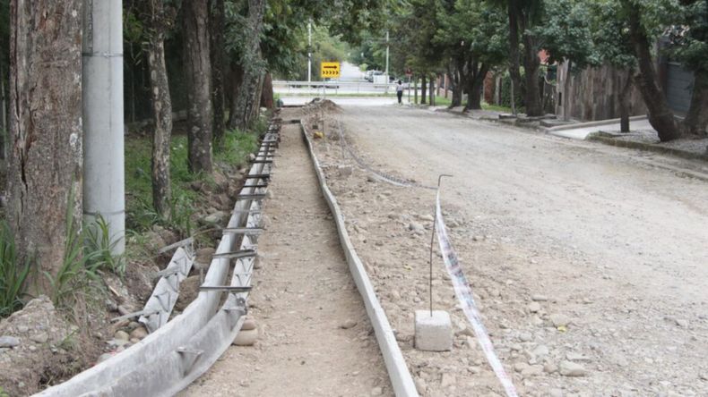 Corte de tránsito por pavimentación en Bajo La Viña (Foto ilustrativa)