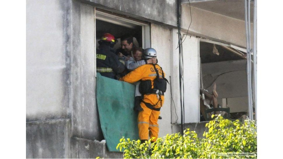 Rescate (Foto Télam)