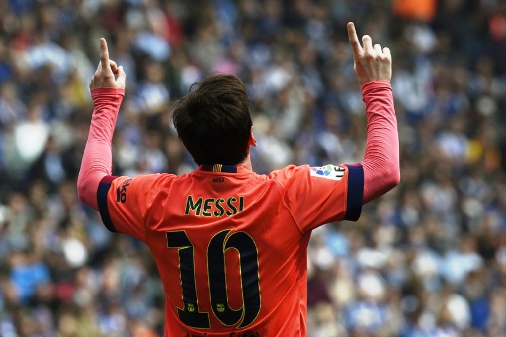 Gol de Messi en el derby