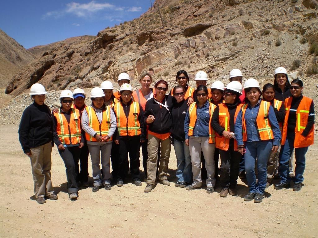 Mujeres mineras