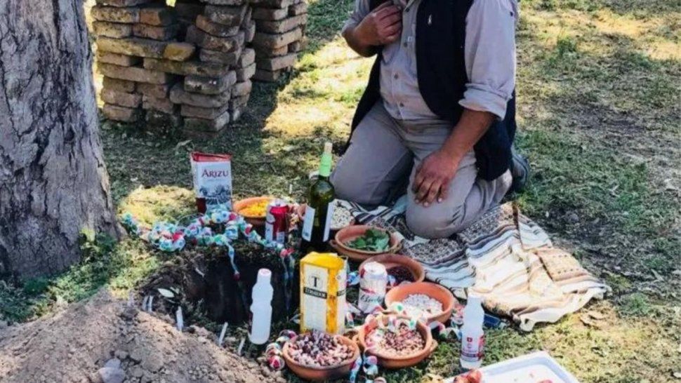Ritual de la Pachamama.