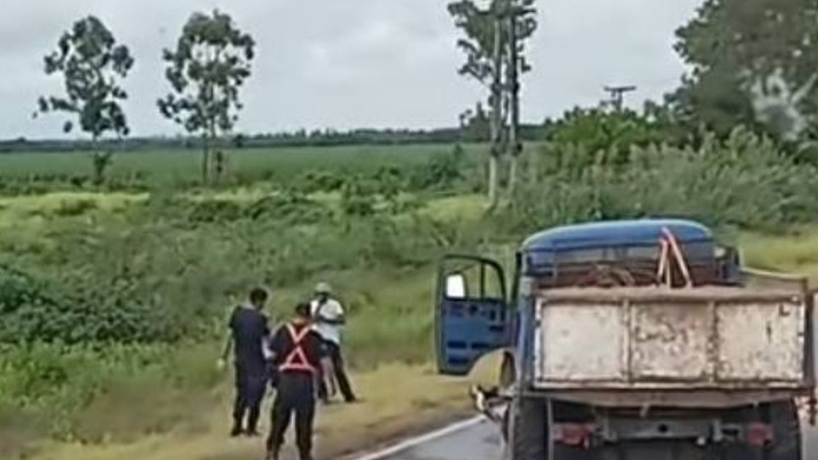 Choque frontal entre un camión y una camioneta en la Ruta 34
