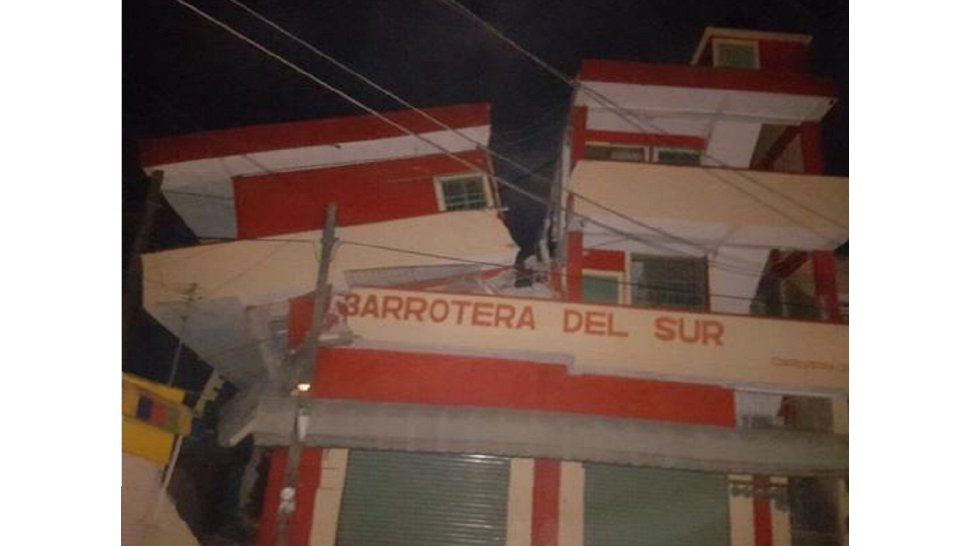 Sismo en México