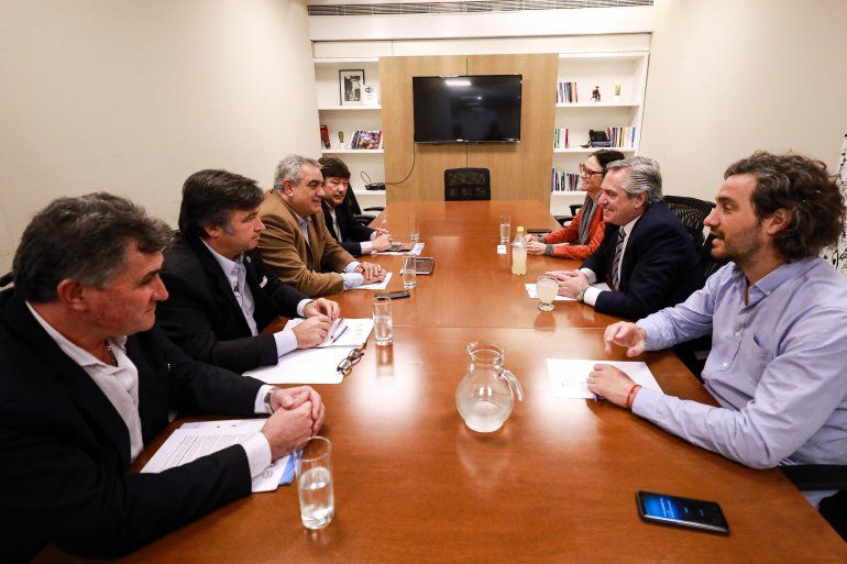 Fern&aacute;ndez y la Mesa de Enlace&nbsp;