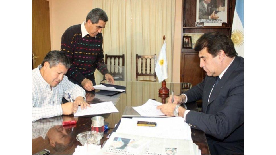Firma de convenio