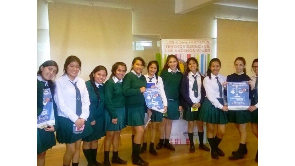 Jóvenes participantes