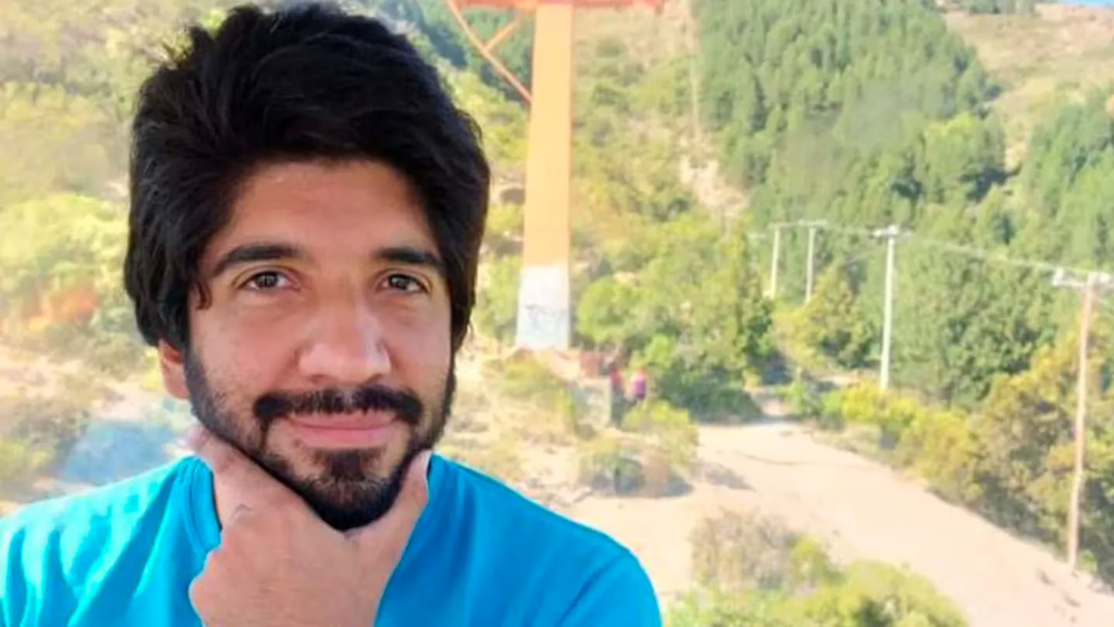 Nataniel Guzmán, abogado jujeño desaparecido en Mendoza.