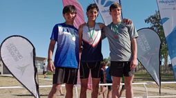 Emiliano Pessolano campeón argentino U 18 de atletismo