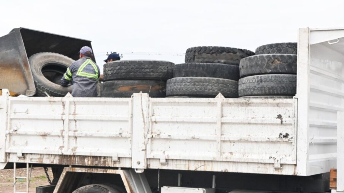 Recuperaron más de 400 cubiertas en el Neumatón de Barrio Alberdi