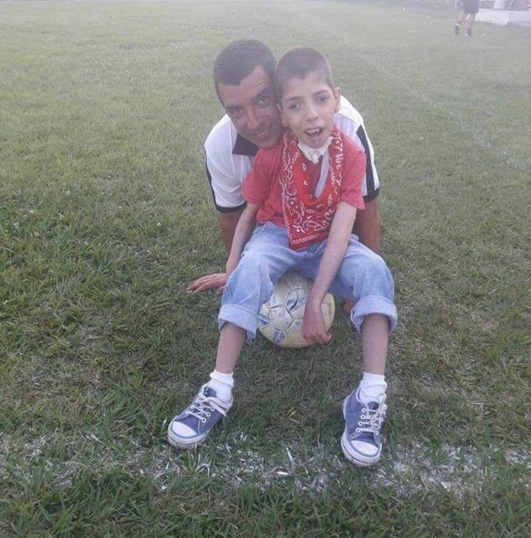 Lautaro y su papá