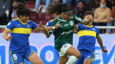 Derrota de las chicas de Boca en la final.