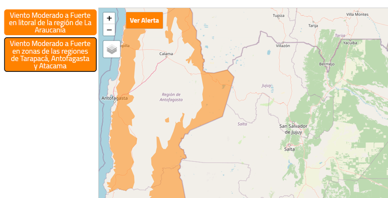 Paso de Jama: cierre preventivo por nieve y viento blanco este lunes 8 de septiembre