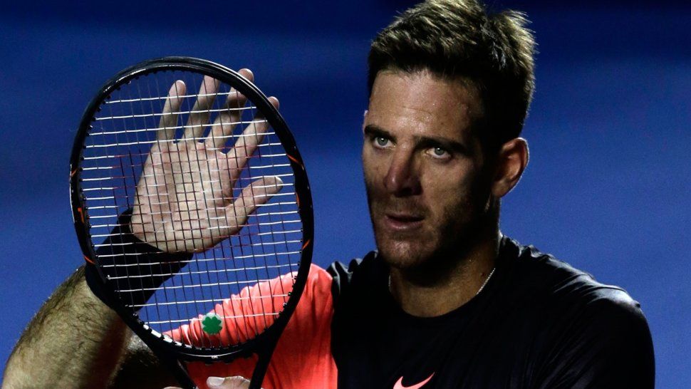 Del Potro mostró un nivel superlativo y es finalista en Acapulco