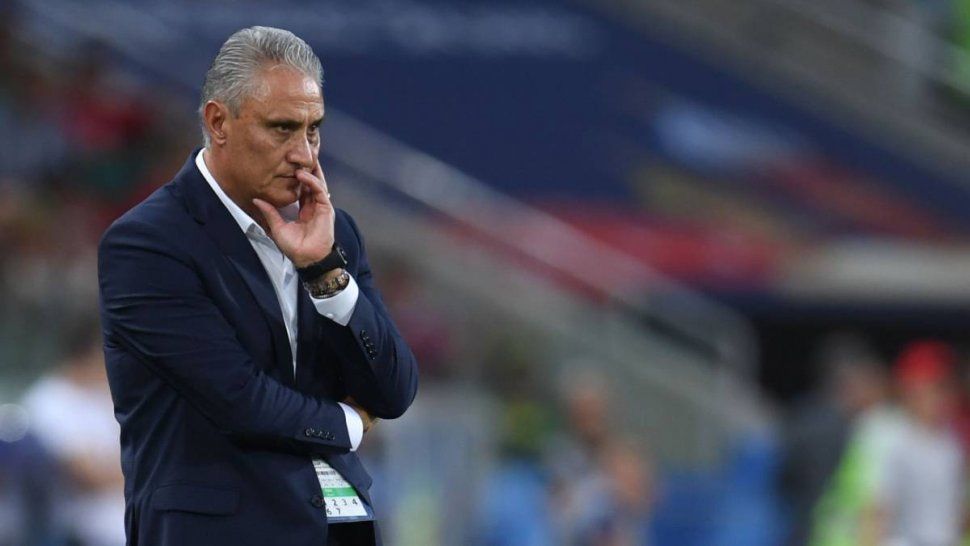 Primera derrota oficial de Tite como entrenador de Brasil 