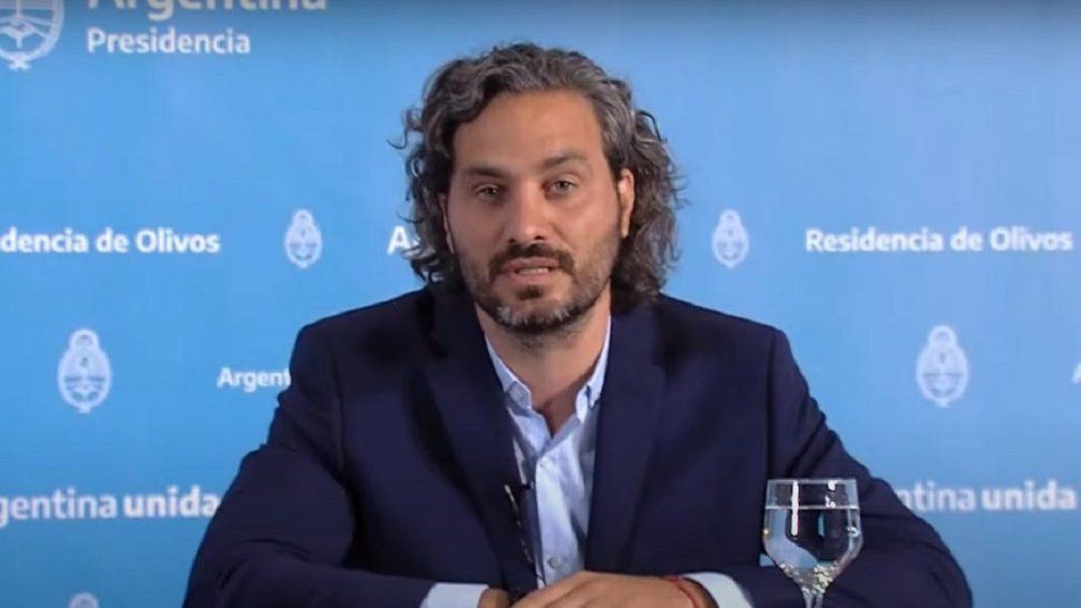 Cafiero se refirió a la llegada de vacunas.