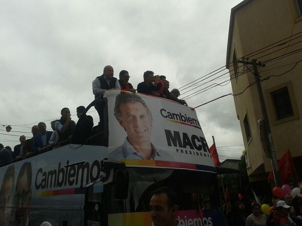 caravana de Macri en Jujuy