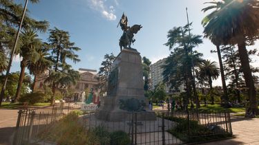 Plaza Belgrano.