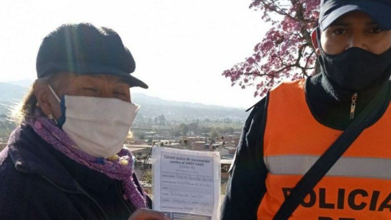Control de carnet de vacunación en usuarios del transporte