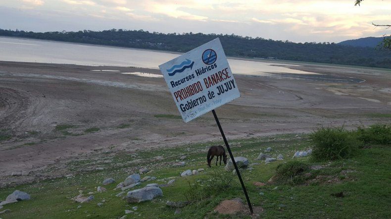 Los diques están en el nivel mínimo de agua y se espera que suba en las próximas semanas